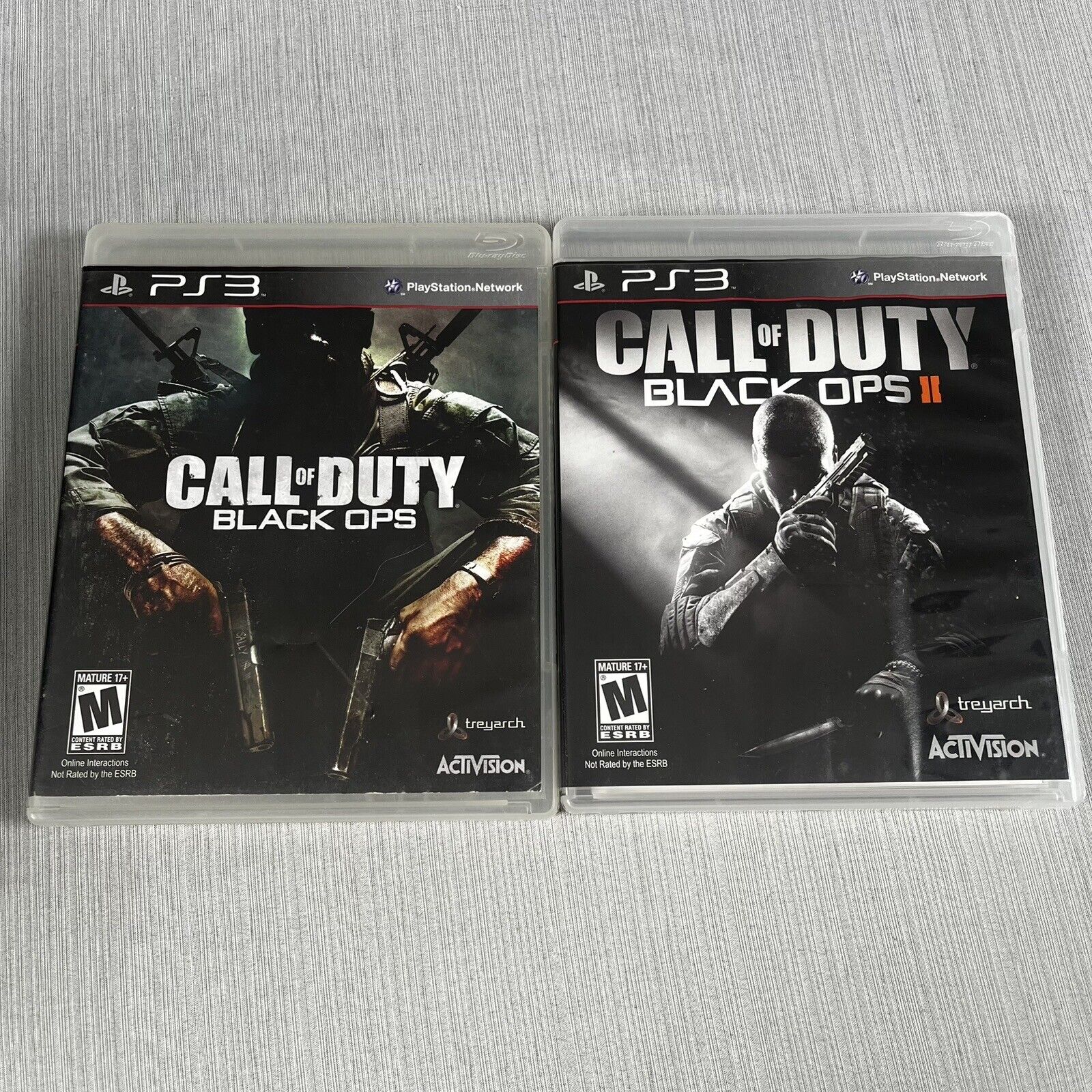 Call of Duty: Black Ops 1 and 2 (Sony PlayStation 3, PS3) Lot of 2 Games  TESTED