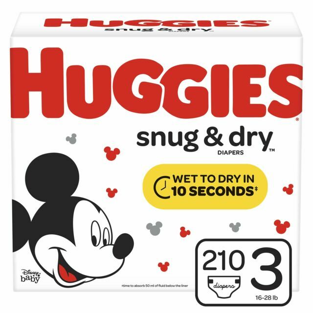 huggies snug & dry baby diapers