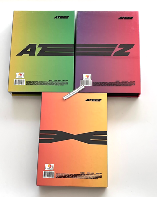 ATEEZ ZERO FEVER Part.1 3種セット ホンジュン ATEEZ Zero Fever Part.1 Set of 3 [THANXX + INCEPTION + DIARY ver