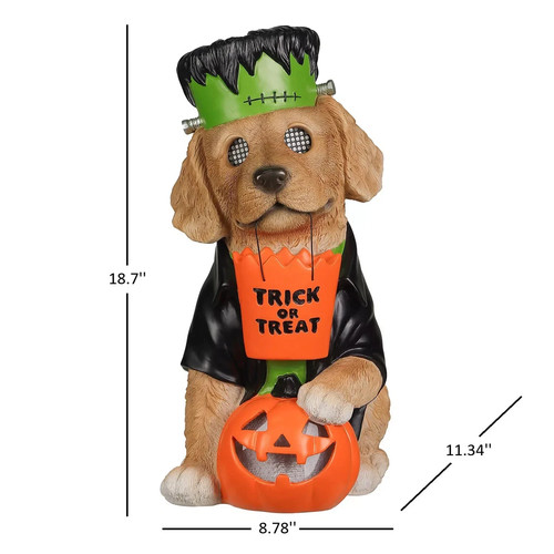 Member's Mark Pre-Lit Wonky Eye Character Decor Dog - Picture 2 of 4
