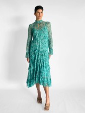 Zimmermann Moncur Gathered Frill Dress