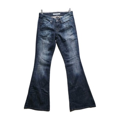 Joe s Stardust Liw Rise Flare Dark Wash Stretch Denim Jeans Women Size 26