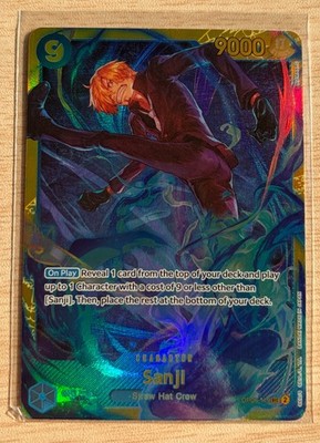 One Piece TCG OP06-119 Sanji Secret Rare English