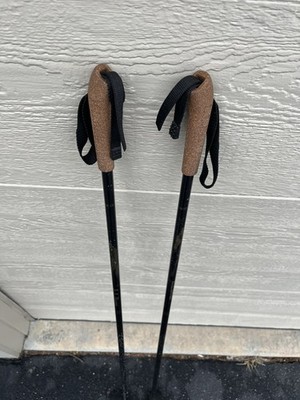 LL Bean Nordic Aluminum Cross Country Ski Poles 140 cm, Cork Grips 16mm