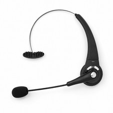 Wireless Bluetooth Headset Noise Cancelling Mic 12Hr Talk Handsfree