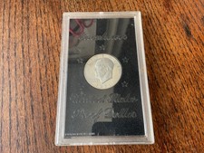 1971 S MINT USA EISENHOWER SILVER PROOF CASED DOLLAR IN MINT CONDITION