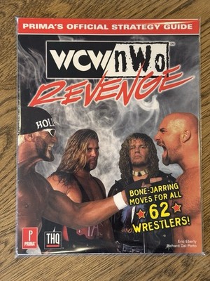 WCW NWO Revenge N64 Nintendo 64 Game Prima's Official Strategy Guide