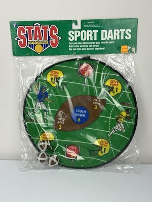 Football Sport Darts STATS 1999 NFL CFB Tailgating game days New sealed Vintage