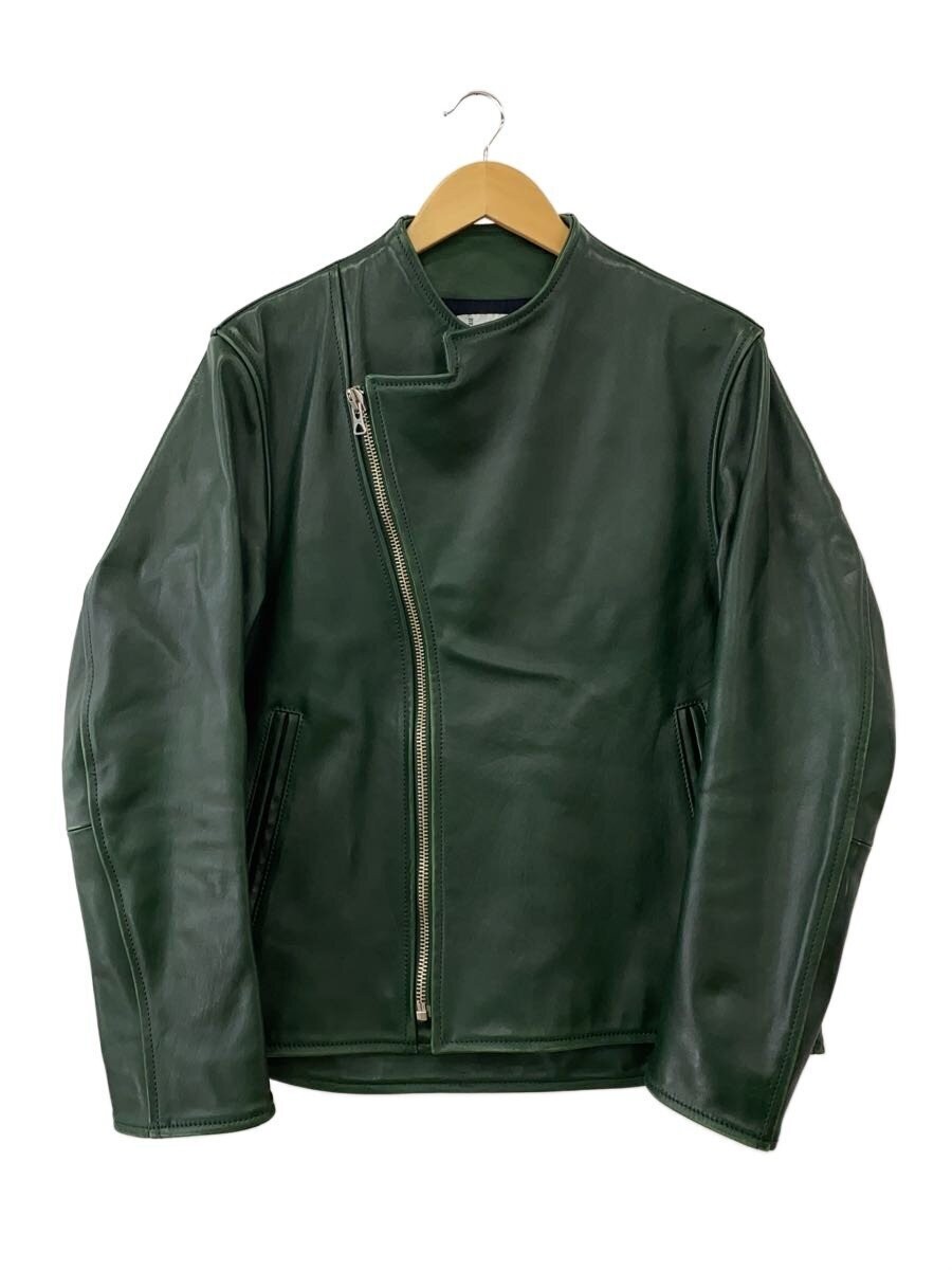 Brunaboinne Single Riders Jacket/Xl/Horse Leather/Grn/Plain/5L-0001A 3483