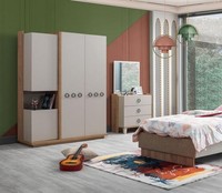 Kommode Jugendzimmer Top-QualitäT Kleiderschrank Holz Einrichtung Schlafzimmer