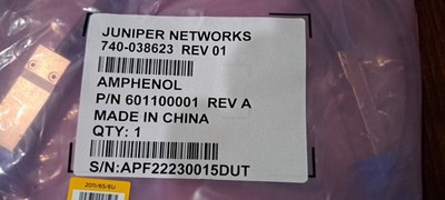 Juniper Networks 740-038623 REV 01 AHSI 601100001 (NEW)