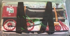 Thirty One Medium Utility Tote AH45 Holiday Express Christmas Exclusive  