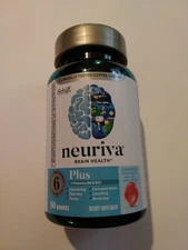 Neuriva Brain Health Plus. 50 Gummies, Exp 12/2025 - Strawberry Flavored SEALED