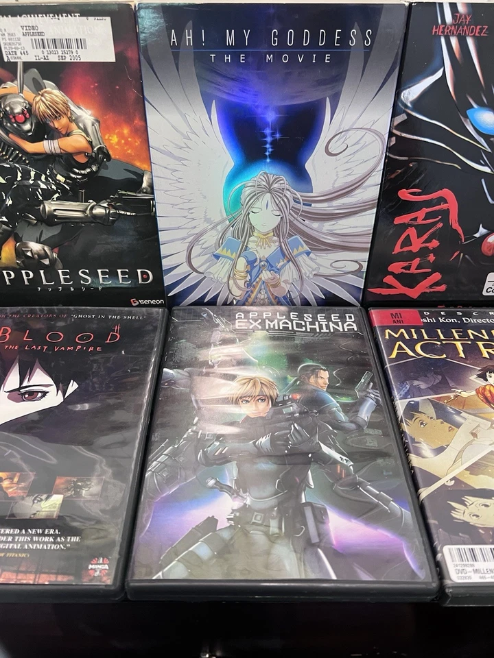 Anime dvd lot / 9 Movies / Howls Moving Castle, Appleseed,Princess Mononoke - Image 4 of 4