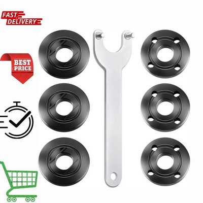 7PCS Angle Grinder Nut & Flange Set Compatible with Dewalt, Milwaukee, Bosch New