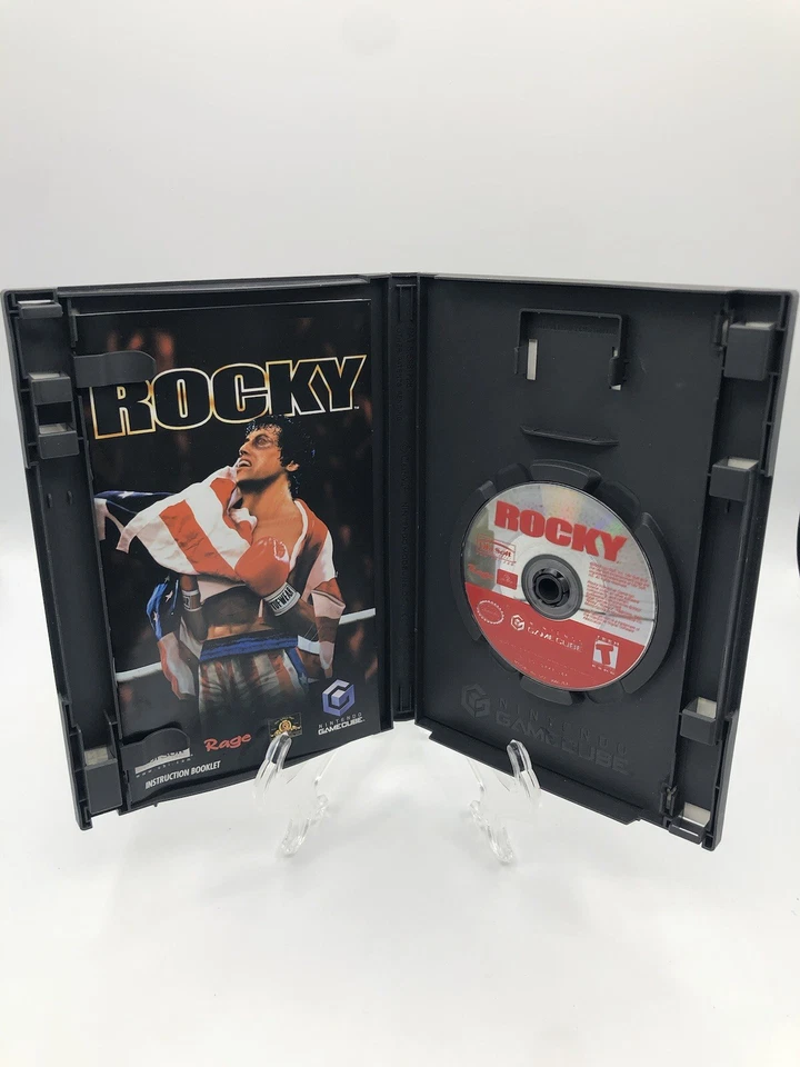 Rocky (Nintendo GameCube, 2002) CIB Complete w/ Manual Tested - Image 2 of 4