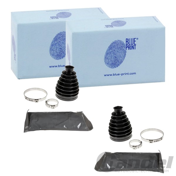 2X Blue Print Achsmanschetten Satz Radseitig Vorne Passend FüR Toyota Yaris-image