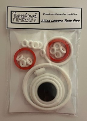 1978 Allied Leisure Take Five Pinball Machine Rubber Ring Kit