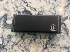 Lisa Loeb Black  White Sunglasses Eyeglasses Glasses Hard Case Magnetic Closure