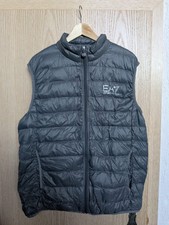 Emporio Armani EA7 Herren Weste Grau XXXL