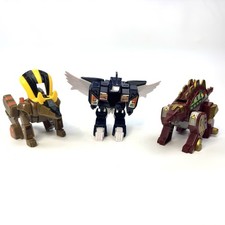 Polyfect Toys Dino Robots Quick Change Transforming System 3-Pack incomplete 80s