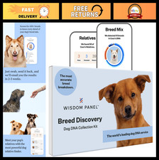 Dog DNA Test Kit - Accurate Breed Identification for 430 Breeds, Health Ances