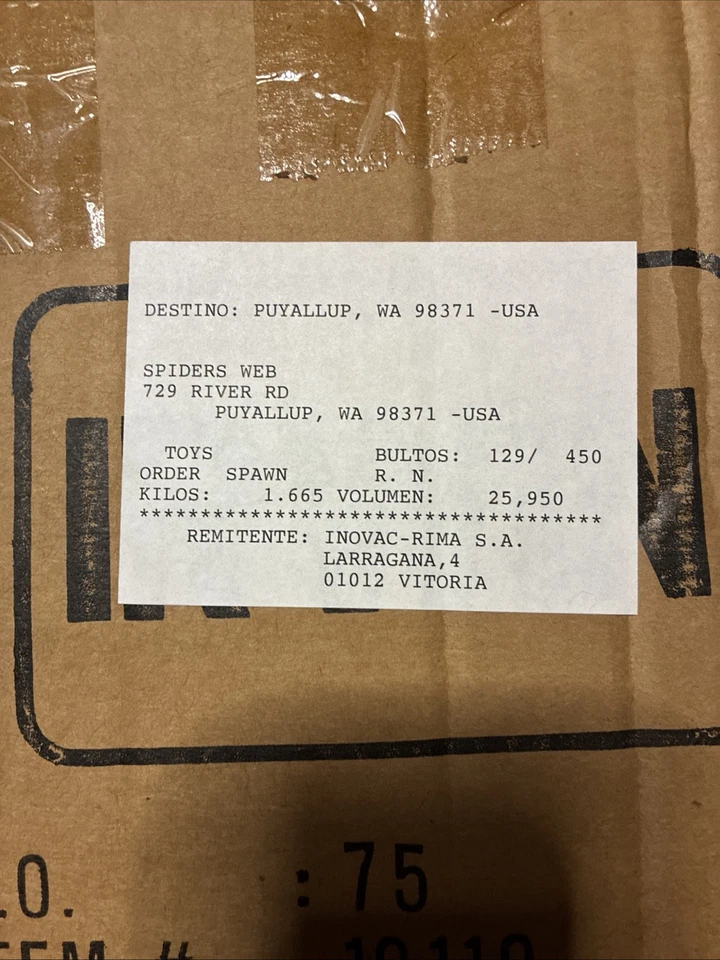 Estuche de 12 figuras de acción Spawn Ultra vintage Irwin / Rima importación 1202 de 1251 Foto 3 de 4