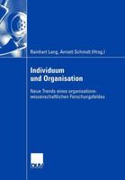 Rainhart Lang (U. A.) | Individuum Und Organisation | Taschenbuch | Deutsch