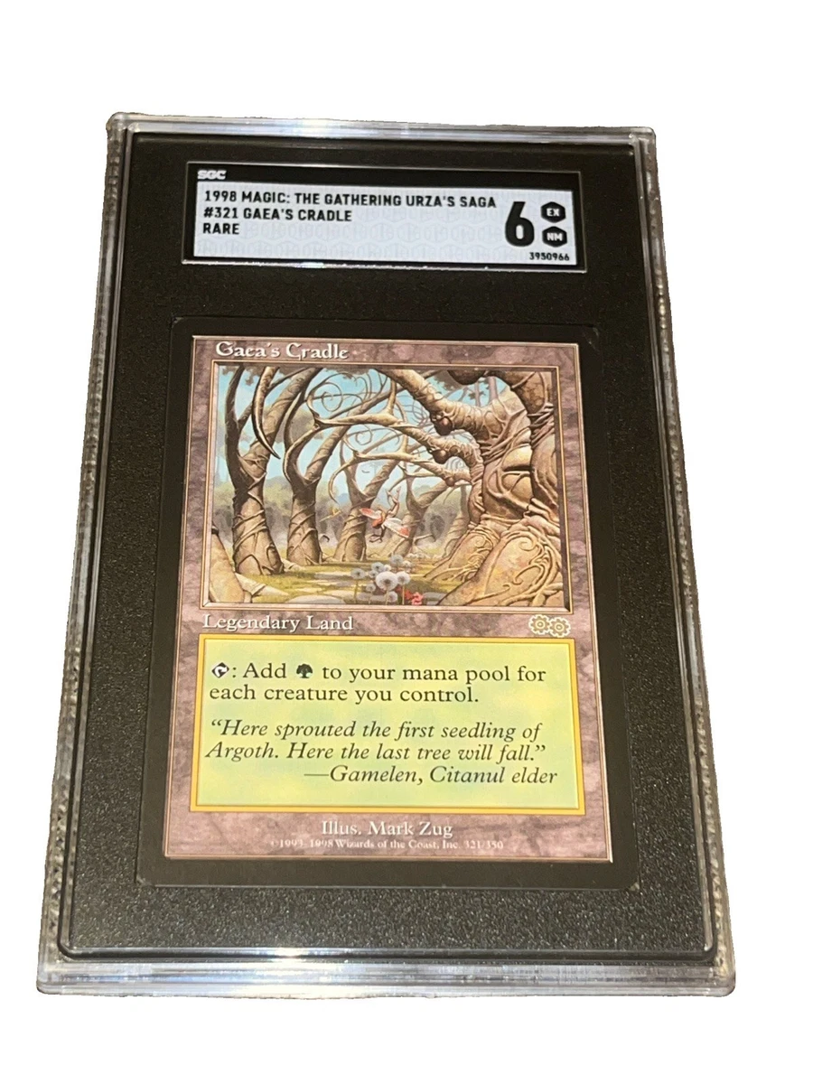 Gaea's Cradle Magic: The Gathering Urza's Saga Rare Individual