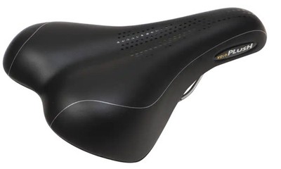VELO Fahrradsattel GEL BASE SPORTSATTEL DAMEN schwarz Anatomisch