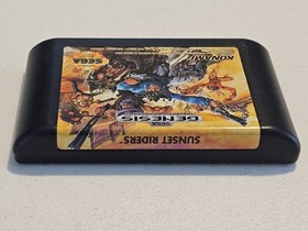 Authentic Sunset Riders w/Case No Manual (Sega Genesis, 1992)
