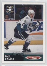 2002-03 Topps Total Paul Kariya #9 HOF 0a4