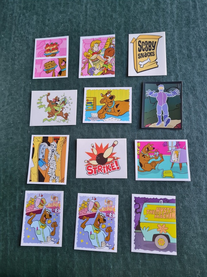 Scooby doo 2005 stickers (37 stickers) | eBay UK
