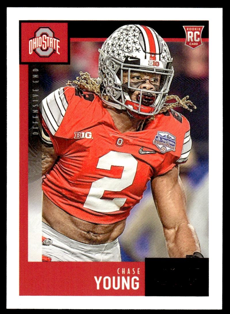 Chase Young 2020 Score #338 RC Ohio State Buckeyes Football Card
