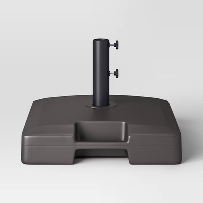 Fillable Outdoor Patio Market Umbrella Bases Black - Room Essentials