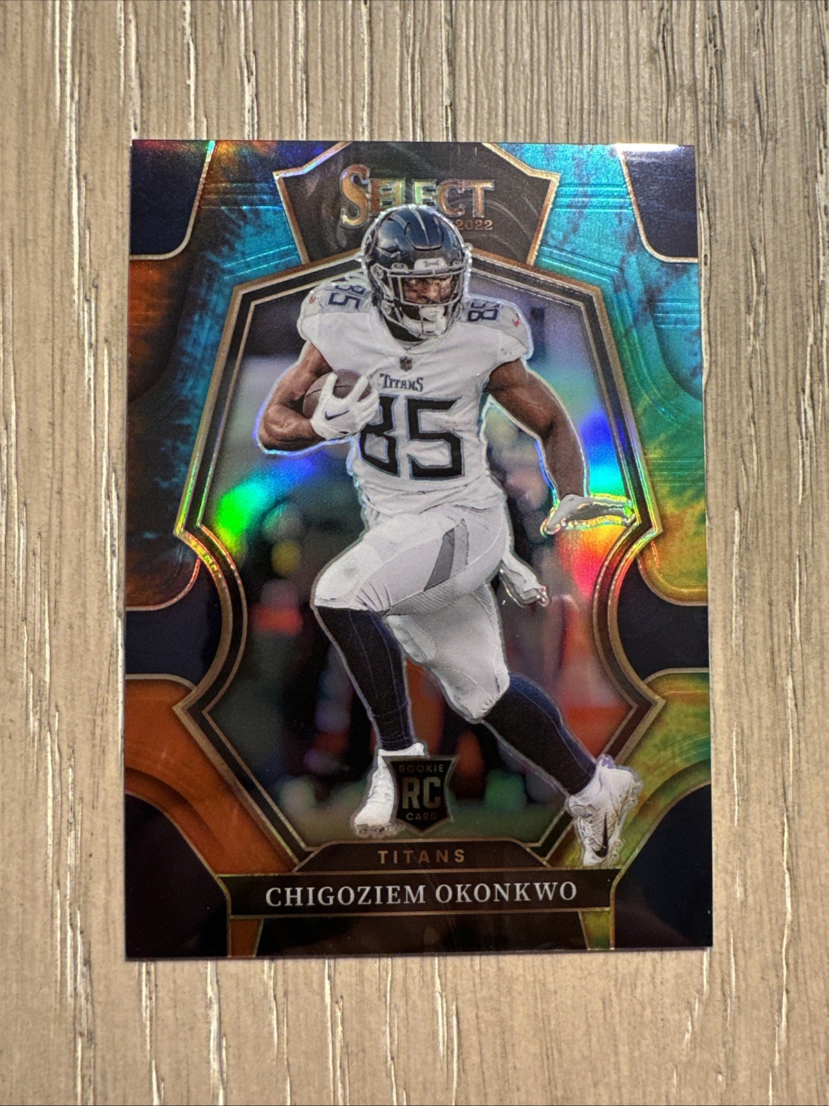 Chigoziem Okonkwo Panini Select #197 Tie-Dye