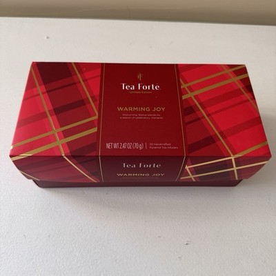 Tea Forte Warming Joy 20 Count Tea Bags NEW