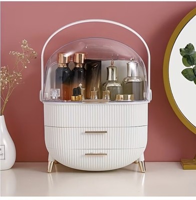 Cosmetic Storage Organiser - Drawer Makeup & Skincare Display Case,