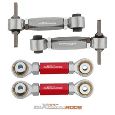 4x Rear Adjustable Upper Camber Toe Arms Set For Honda Civic Del Sol 1993-1997