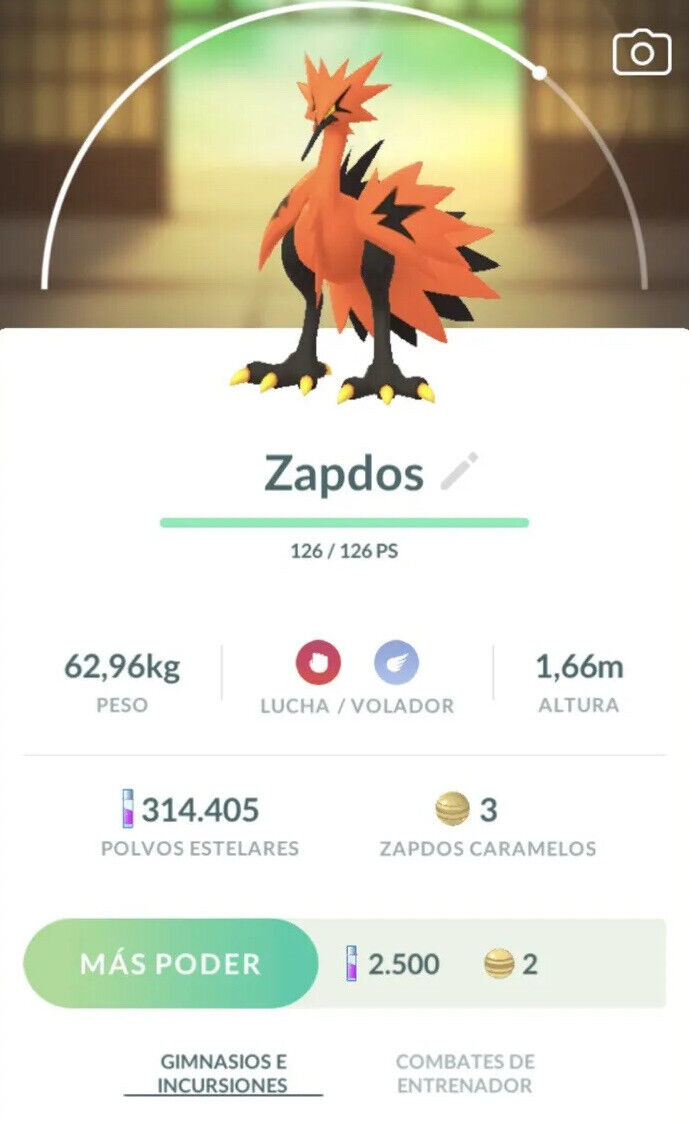 Zapdos  Pokédex