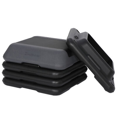 16'' Exercise Aerobic Step Adjust 4'' - 12'' Fitness Stepper Workout W/ Risers