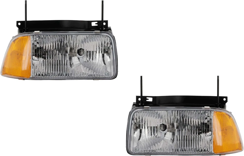 Headlights For 1995-1997 GMC Jimmy Sonoma Left Right Pair Composite Foto 2 de 4