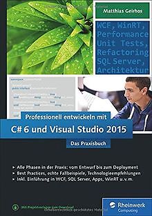 Professionell entwickeln mit C# 6 und Visual Studio... | Buch | Zustand sehr gut