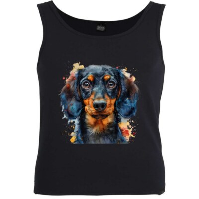 Tank Top Dackel Dachshund Teckel Jagdhund Jagt Dackelwelpe Dackelschule 402885s