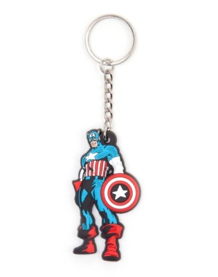 Fichier STL Gratuit Porte-clés Captain America 📱 ·Modèle Pour