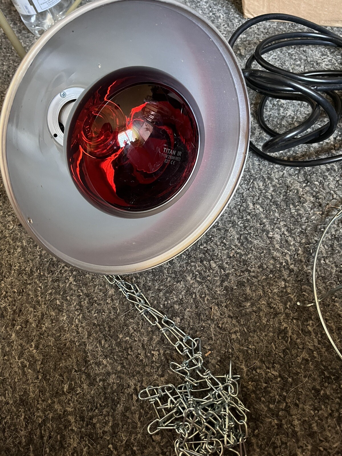 Infrared Heat Lamp Poultry, Puppies, Dog Kittens Piglets Animals With