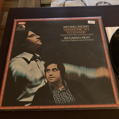 MENDELSOHN SYMPHONIE NO3 LP MUTI K39