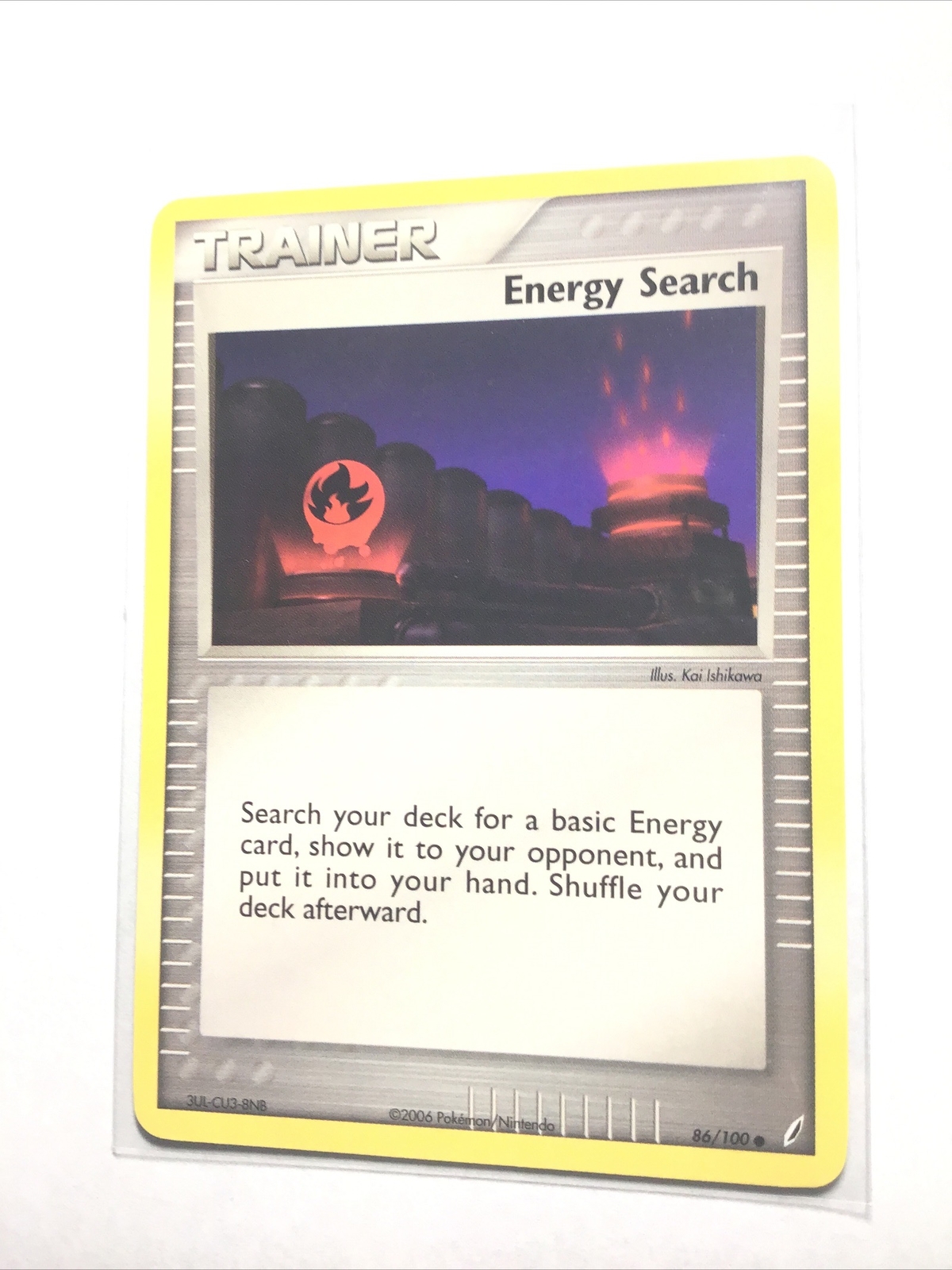 ENERGY SEARCH - 86/100 - Crystal Guardians - Pokemon Card - NM