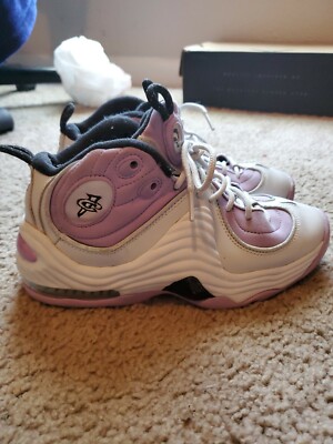 Nike Air Penny II 2 Platinum/Black-Purple Lilac Hardaway SZ 4.5y