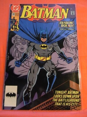 BATMAN #469 - 'Shadow Box,' pt 3 (DC 1940 series) | eBay Australia